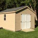 Waukesha gable with LP Lap siding and window